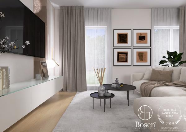 BOSEN I Moderný 3 izbový  byt v projekte Cisárky, v tichom prostredí mesta Sereď